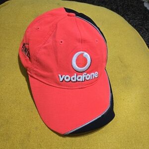 McLaren Mercedes F1 Team Jenson Button Hat - Rocket Red/Black